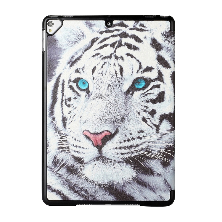 Silk Texture Colored Drawing Pattern Horizontal Flip Magnetic PU Leather Case with Three-folding Holder & Sleep / Wake-up Function For iPad Pro10.5 2017/Air 10.5 2019/10.2 2019 /10.2 2020(Tiger) Silk Texture Colored Drawing Pattern Horizontal Flip Magnetic PU Leather Case with Three-folding Holder & Sleep / Wake-up Function For iPad Pro10.5 2017/Air 10.5 2019/10.2 2019 /10.2 2020(Tiger)