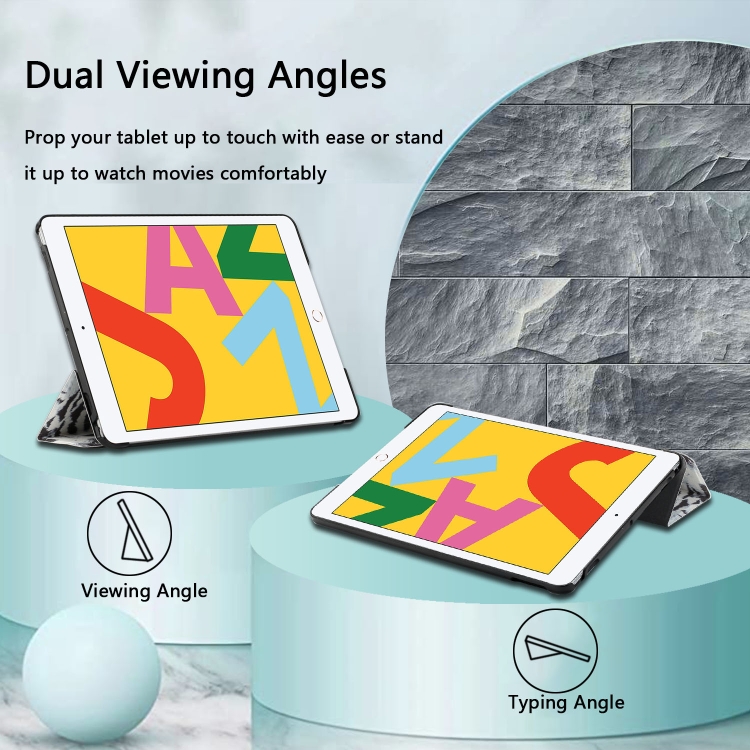 Silk Texture Colored Drawing Pattern Horizontal Flip Magnetic PU Leather Case with Three-folding Holder & Sleep / Wake-up Function For iPad Pro10.5 2017/Air 10.5 2019/10.2 2019 /10.2 2020(Tiger) Silk Texture Colored Drawing Pattern Horizontal Flip Magnetic PU Leather Case with Three-folding Holder & Sleep / Wake-up Function For iPad Pro10.5 2017/Air 10.5 2019/10.2 2019 /10.2 2020(Tiger)