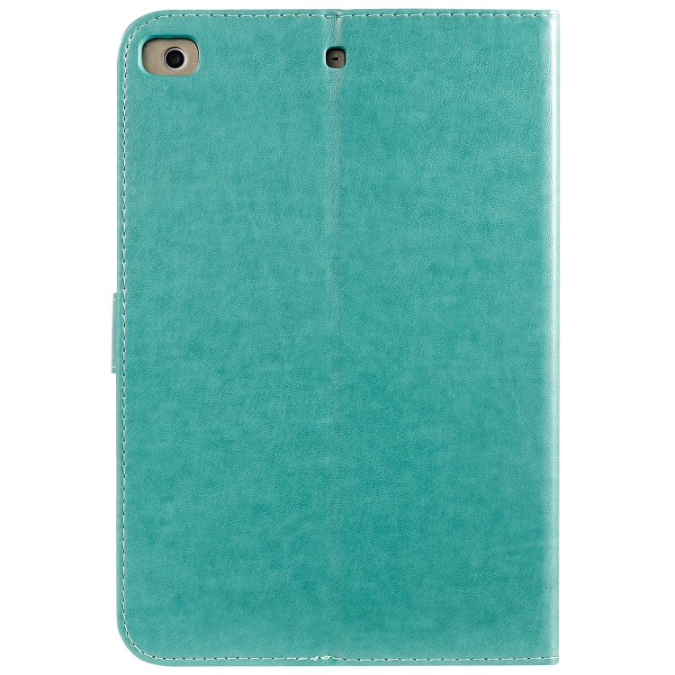 For iPad Mini 2019 & 4 & 3 & 2 & 1 Pressed Printing Cat and Tree Pattern Horizontal Flip Leather Case with Holder & Card Slots & Wallet(Green) For iPad Mini 2019 & 4 & 3 & 2 & 1 Pressed Printing Cat and Tree Pattern Horizontal Flip Leather Case with Holder & Card Slots & Wallet(Green)