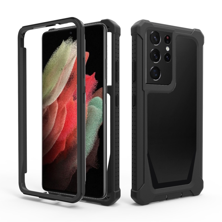 For Samsung Galaxy S21 Ultra 5G Stellar Space PC + TPU 360 Degree All-inclusive Shockproof Case(Black) For Samsung Galaxy S21 Ultra 5G Stellar Space PC + TPU 360 Degree All-inclusive Shockproof Case(Black)