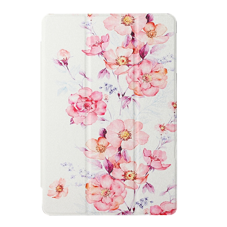 Silk Texture Colored Drawing Pattern Horizontal Flip Magnetic PU Leather Case with Three-folding Holder & Sleep / Wake-up Function For iPad mini 4 / mini (2019)(Camellia) Silk Texture Colored Drawing Pattern Horizontal Flip Magnetic PU Leather Case with Three-folding Holder & Sleep / Wake-up Function For iPad mini 4 / mini (2019)(Camellia)