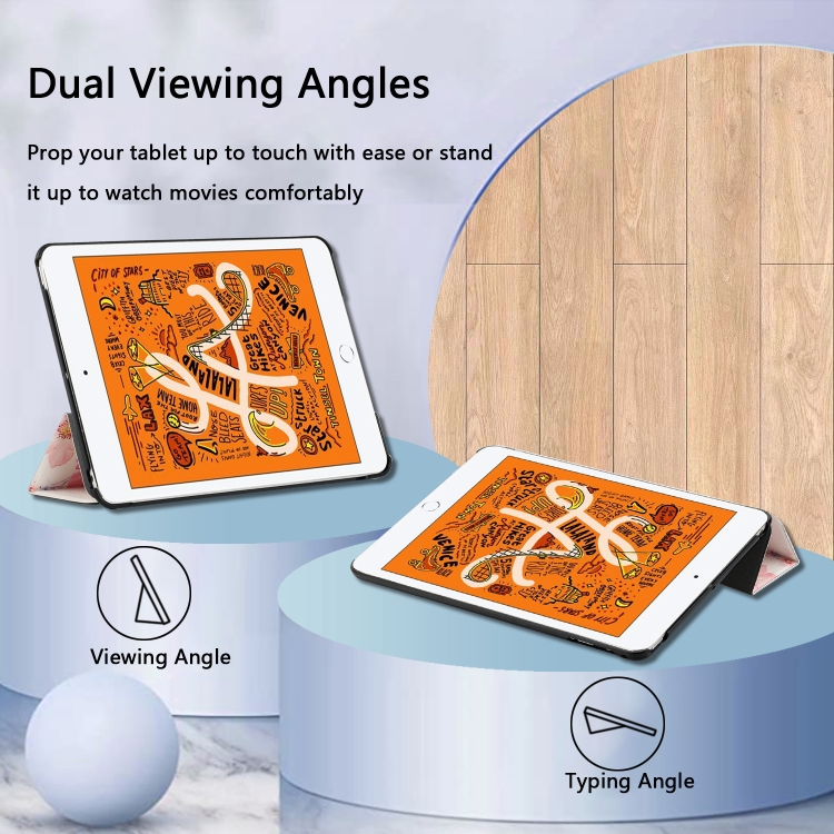 Silk Texture Colored Drawing Pattern Horizontal Flip Magnetic PU Leather Case with Three-folding Holder & Sleep / Wake-up Function For iPad mini 4 / mini (2019)(Camellia) Silk Texture Colored Drawing Pattern Horizontal Flip Magnetic PU Leather Case with Three-folding Holder & Sleep / Wake-up Function For iPad mini 4 / mini (2019)(Camellia)