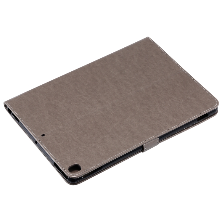 For iPad 10.2 / Pro 10.5 / Air 2019 Pressed Printing Woman and Cat Pattern Horizontal Flip Leather Case with Holder & Card Slots & Wallet(Grey) For iPad 10.2 / Pro 10.5 / Air 2019 Pressed Printing Woman and Cat Pattern Horizontal Flip Leather Case with Holder & Card Slots & Wallet(Grey)