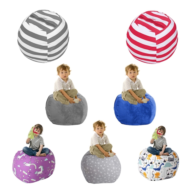 Soft Toy Children Storage Bag Cloth Cover Sofa Cover, Size:18 inch(Unicorn) - B1