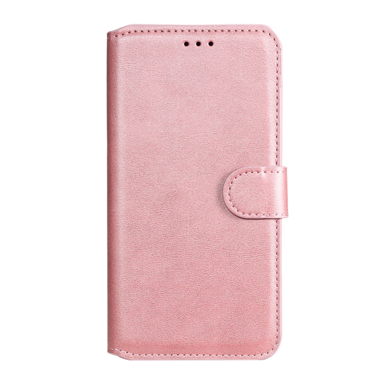 For iPhone 13 mini Classic Calf Texture PU + TPU Horizontal Flip Leather Case with Holder & Card Slots & Wallet (Rose Gold) For iPhone 13 mini Classic Calf Texture PU + TPU Horizontal Flip Leather Case with Holder & Card Slots & Wallet (Rose Gold)