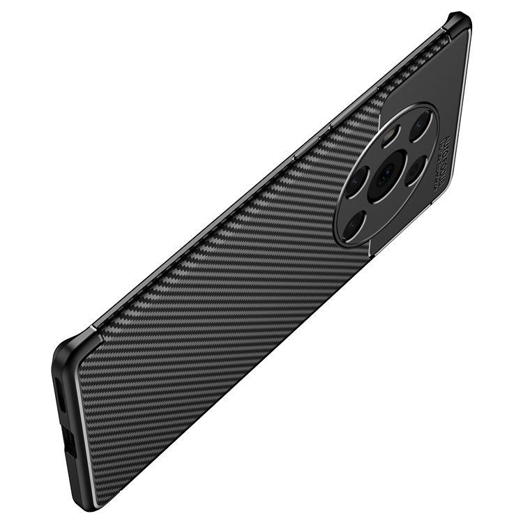 For Honor Magic3 Carbon Fiber Texture Shockproof TPU Case(Black) - 4