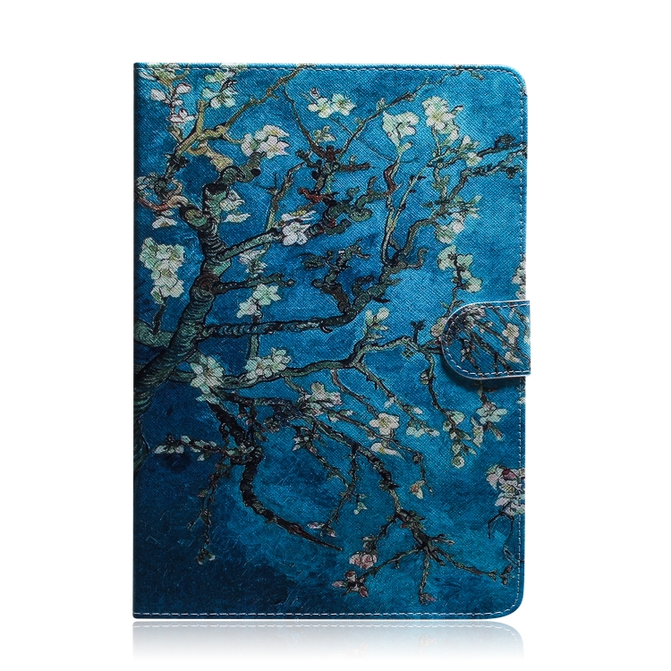 For iPad 10.2 / 10.5 / Air 2019 3D Colored Drawing Horizontal Flip Leather Case with Holder & Card Slots & Wallet(Apricot Flower) For iPad 10.2 / 10.5 / Air 2019 3D Colored Drawing Horizontal Flip Leather Case with Holder & Card Slots & Wallet(Apricot Flower)
