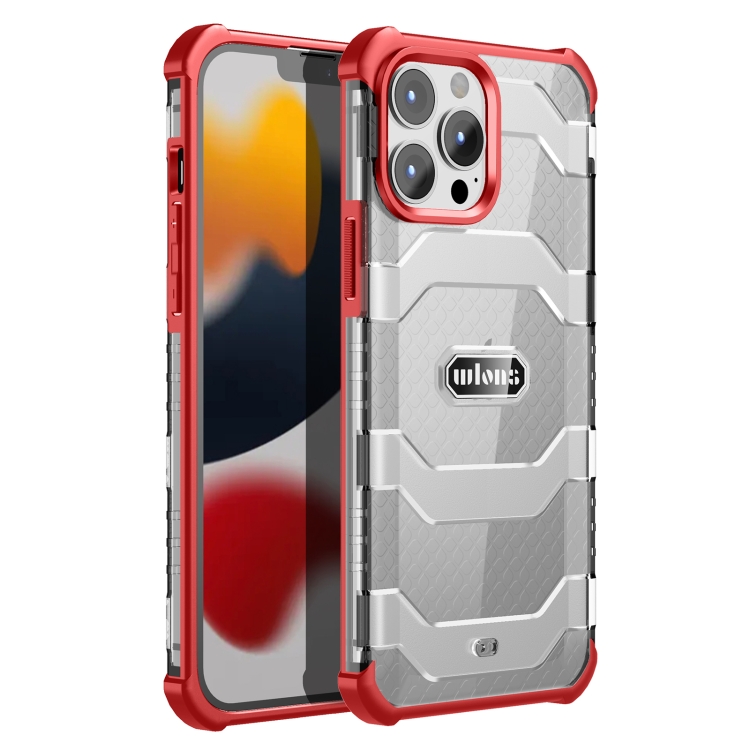 For iPhone 13 Pro wlons Explorer Series PC+TPU Protective Case (Red) For iPhone 13 Pro wlons Explorer Series PC+TPU Protective Case (Red)