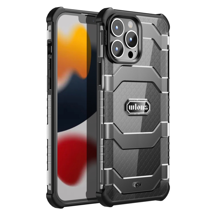 For iPhone 13 Pro Max wlons Explorer Series PC+TPU Protective Case (Black) For iPhone 13 Pro Max wlons Explorer Series PC+TPU Protective Case (Black)