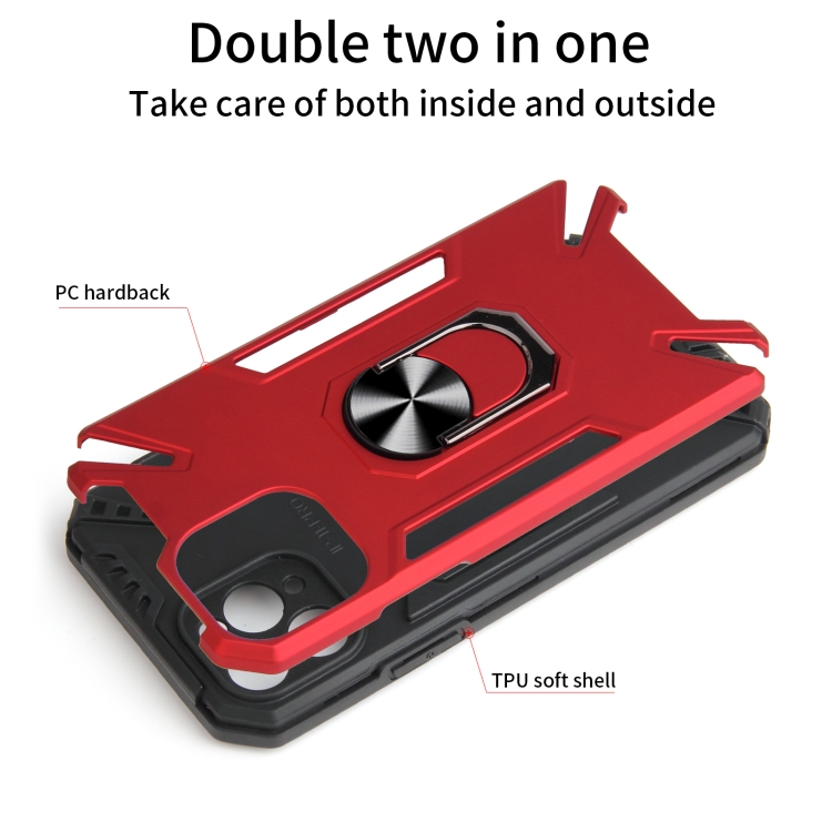 PC + TPU Protective Case with 360 Degrees Rotatable Ring Holder For iPhone 11 Pro(Royal Blue) PC + TPU Protective Case with 360 Degrees Rotatable Ring Holder For iPhone 11 Pro(Royal Blue)