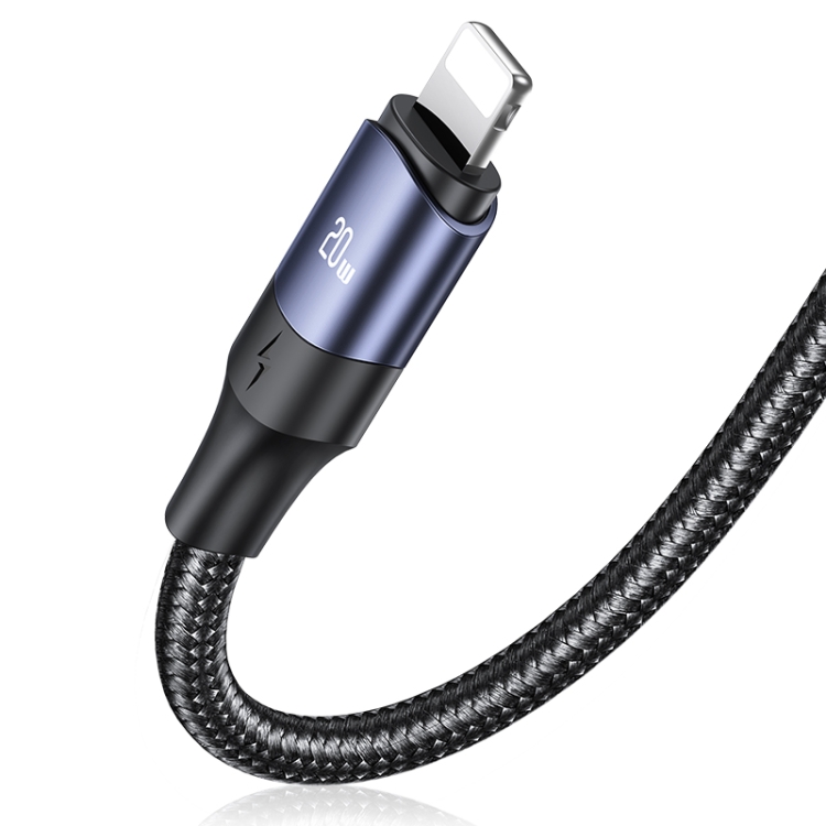 USAMS US-SJ511 U71 PD 100W USB-A to USB-C / Type-C to 8 Pin + USB-C / Type-C + Micro USB Two-to-three Aluminum Alloy Fast Charging Data Cable, Length(Black) - 3