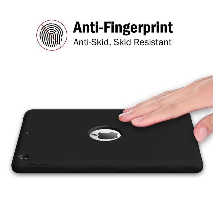 For iPad 10.2 2021 / 2020 / 2019 Anti-Fingerprint Shockproof PC + Silicone Protective Case(Black) For iPad 10.2 2021 / 2020 / 2019 Anti-Fingerprint Shockproof PC + Silicone Protective Case(Black)