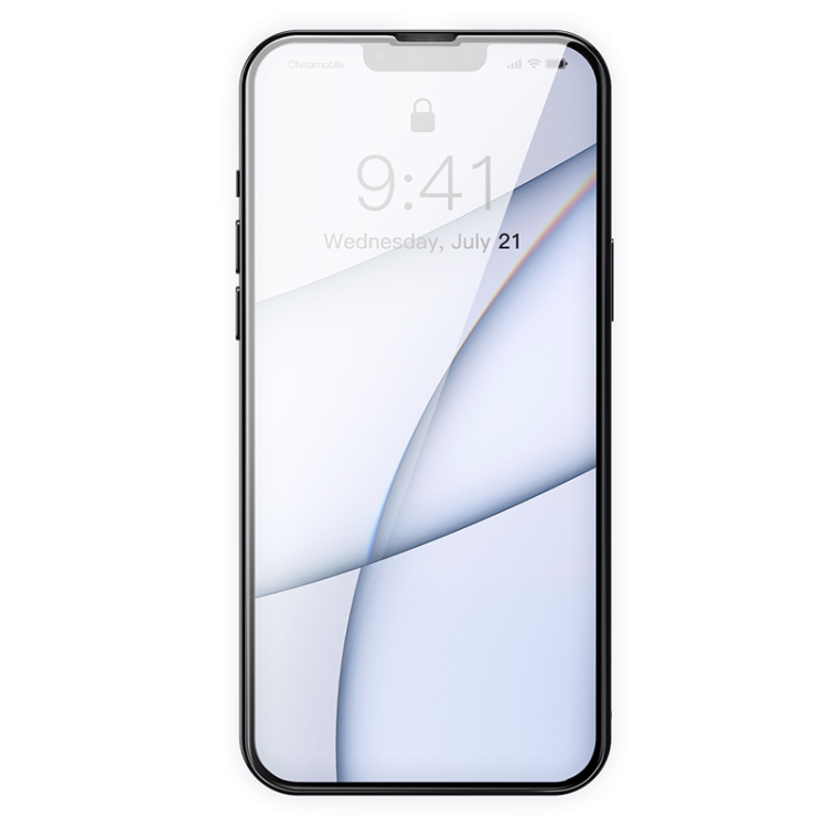 For iPhone 13 Pro Max Baseus 0.4mm Full-screen and Full-glass Corning Tempered Glass Film For iPhone 13 Pro Max Baseus 0.4mm Full-screen and Full-glass Corning Tempered Glass Film
