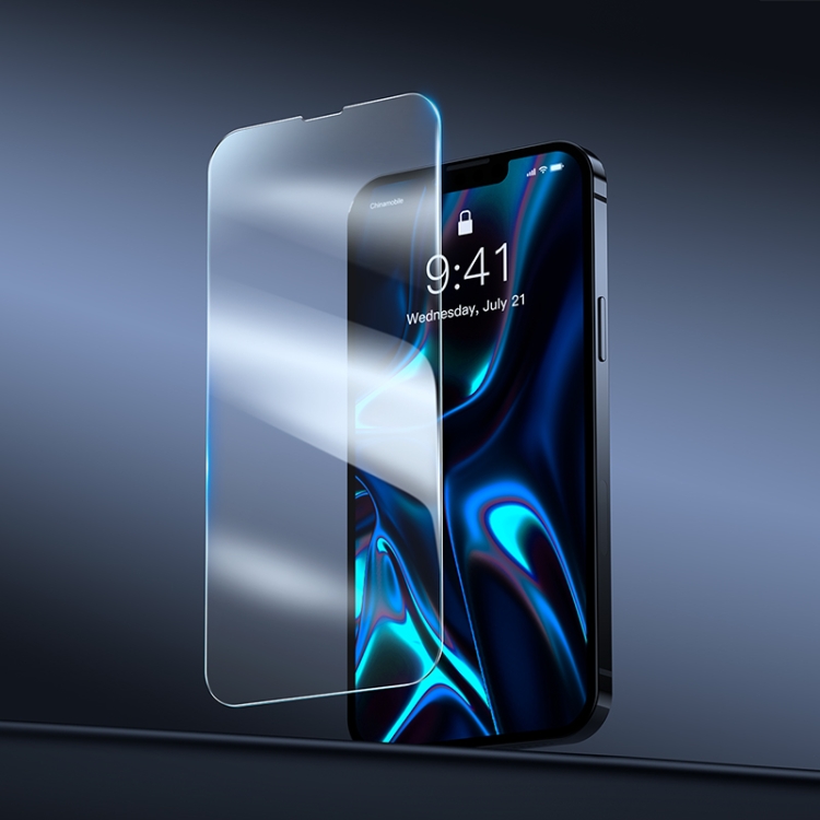For iPhone 13 mini 2pcs Baseus CW-YMS 0.3mm Full-glass Super Porcelain Crystal Tempered Glass Film For iPhone 13 mini 2pcs Baseus CW-YMS 0.3mm Full-glass Super Porcelain Crystal Tempered Glass Film