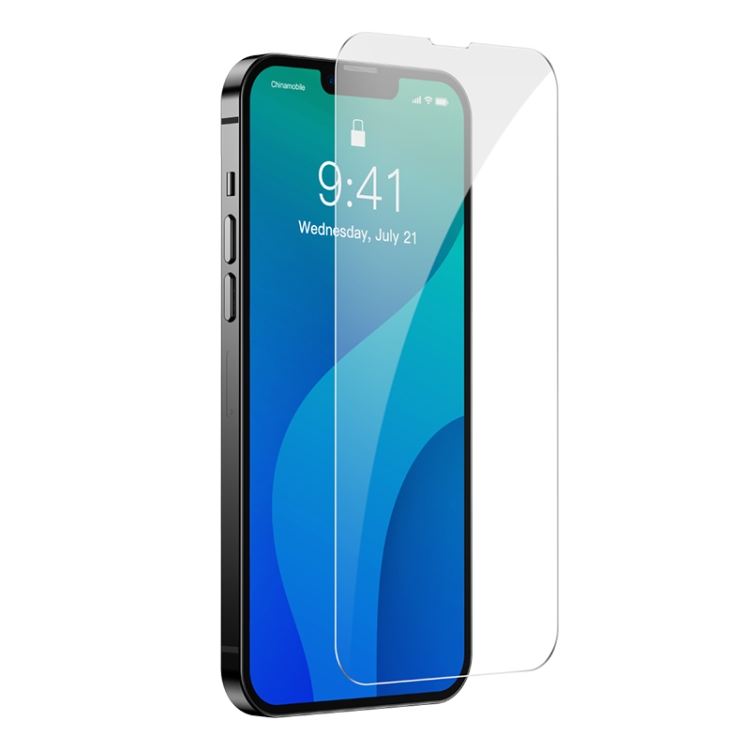 For iPhone iPhone 13 Pro Max 2pcs Baseus CW-YMS 0.3mm Full-glass Super Porcelain Crystal Tempered Glass Film For iPhone iPhone 13 Pro Max 2pcs Baseus CW-YMS 0.3mm Full-glass Super Porcelain Crystal Tempered Glass Film