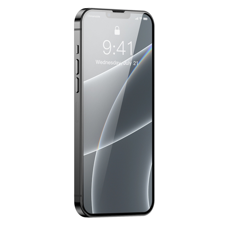 For iPhone 13 / 13 Pro Baseus 2pcs 0.3mm Full-screen and Full-glass Tempered Glass Film(Black) For iPhone 13 / 13 Pro Baseus 2pcs 0.3mm Full-screen and Full-glass Tempered Glass Film(Black)