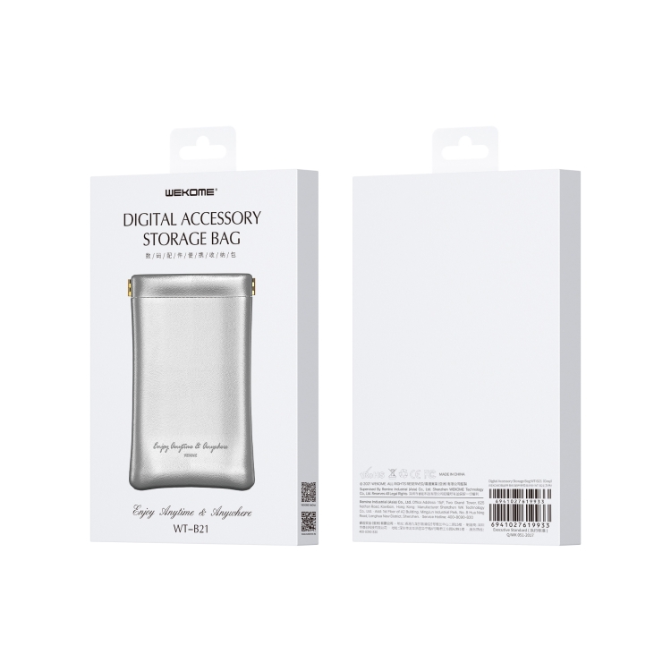 WK WT-B21 Digital Accessory PU Storage Bag WK WT-B21 Digital Accessory PU Storage Bag