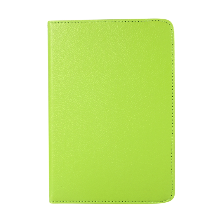 For iPad mini 6 / mini 2024 360 Degree Rotation Litchi Texture Flip Leather Tablet Case with Holder(Green) For iPad mini 6 / mini 2024 360 Degree Rotation Litchi Texture Flip Leather Tablet Case with Holder(Green)