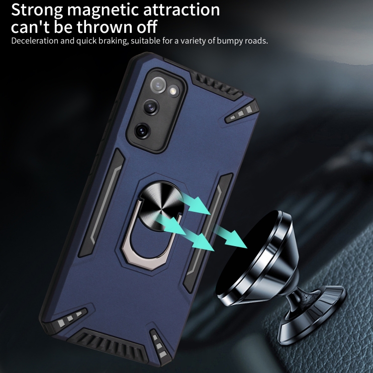 For Samsung Galaxy S20 FE PC + TPU Protective Case with 360 Degrees Rotatable Ring Holder(Red) For Samsung Galaxy S20 FE PC + TPU Protective Case with 360 Degrees Rotatable Ring Holder(Red)