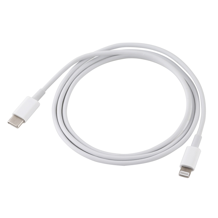 12W 5V/2A USB-C / Type-C to 8 Pin PD Fast Charging Cable for iPhone, iPad, Cable Length: 1m 12W 5V/2A USB-C / Type-C to 8 Pin PD Fast Charging Cable for iPhone, iPad, Cable Length: 1m