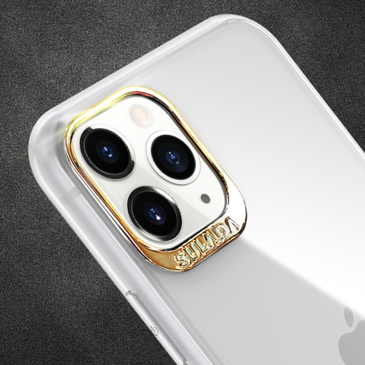 For iPhone 11 Pro SULADA Shockproof TPU + Plating Protective Case(Black) For iPhone 11 Pro SULADA Shockproof TPU + Plating Protective Case(Black)