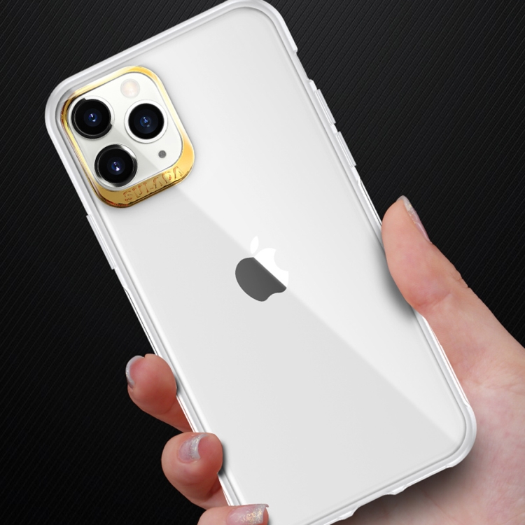 For iPhone 11 Pro SULADA Shockproof TPU + Plating Protective Case(Black) For iPhone 11 Pro SULADA Shockproof TPU + Plating Protective Case(Black)