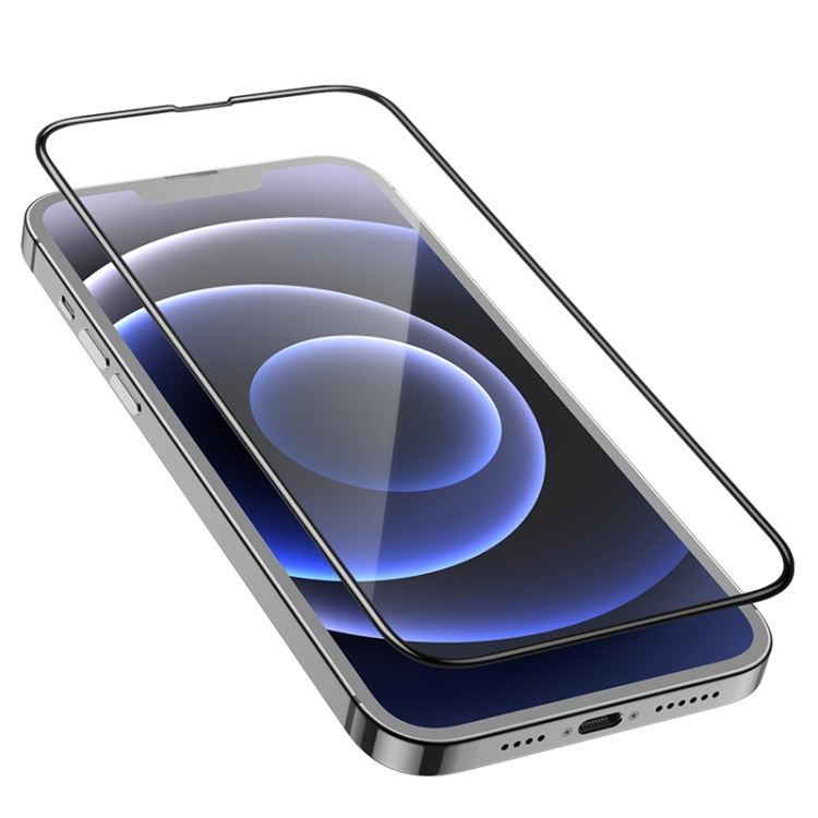 For iPhone 13 mini HOCO A12 Plus 0.33MM Nano 3D Full Screen Edges Protection Tempered Glass For iPhone 13 mini HOCO A12 Plus 0.33MM Nano 3D Full Screen Edges Protection Tempered Glass