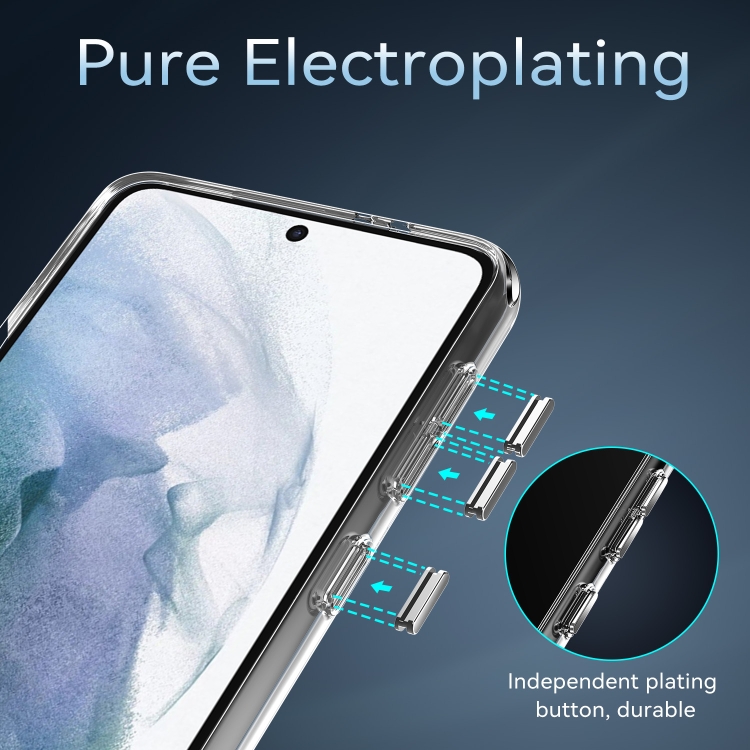 For Samsung Galaxy S21 Ultra 5G TPU + PC Transparent Shockproof Protective Case For Samsung Galaxy S21 Ultra 5G TPU + PC Transparent Shockproof Protective Case