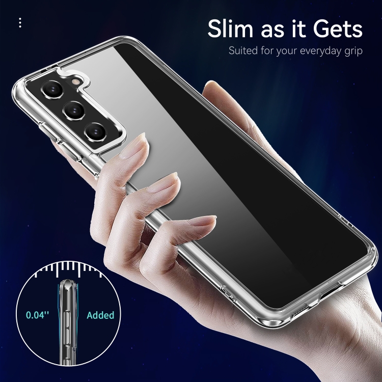 For Samsung Galaxy S21 5G TPU + PC Transparent Shockproof Protective Case For Samsung Galaxy S21 5G TPU + PC Transparent Shockproof Protective Case