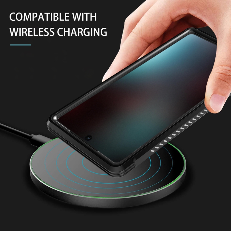 For Samsung Galaxy Note20 C1 2 in 1 Shockproof TPU + PC Protective Case with PET Screen Protector(Black) For Samsung Galaxy Note20 C1 2 in 1 Shockproof TPU + PC Protective Case with PET Screen Protector(Black)