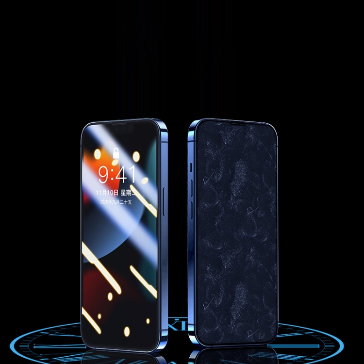 For iPhone 13 Pro Max ROCK SPACE 0.33mm Full Screen HD Antistatic Tempered Glass Film For iPhone 13 Pro Max ROCK SPACE 0.33mm Full Screen HD Antistatic Tempered Glass Film