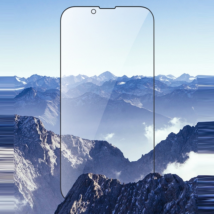 For iPhone 13 ROCK SPACE 0.33mm Full Screen 28 Degrees Anti-peeping Tempered Glass Film For iPhone 13 ROCK SPACE 0.33mm Full Screen 28 Degrees Anti-peeping Tempered Glass Film