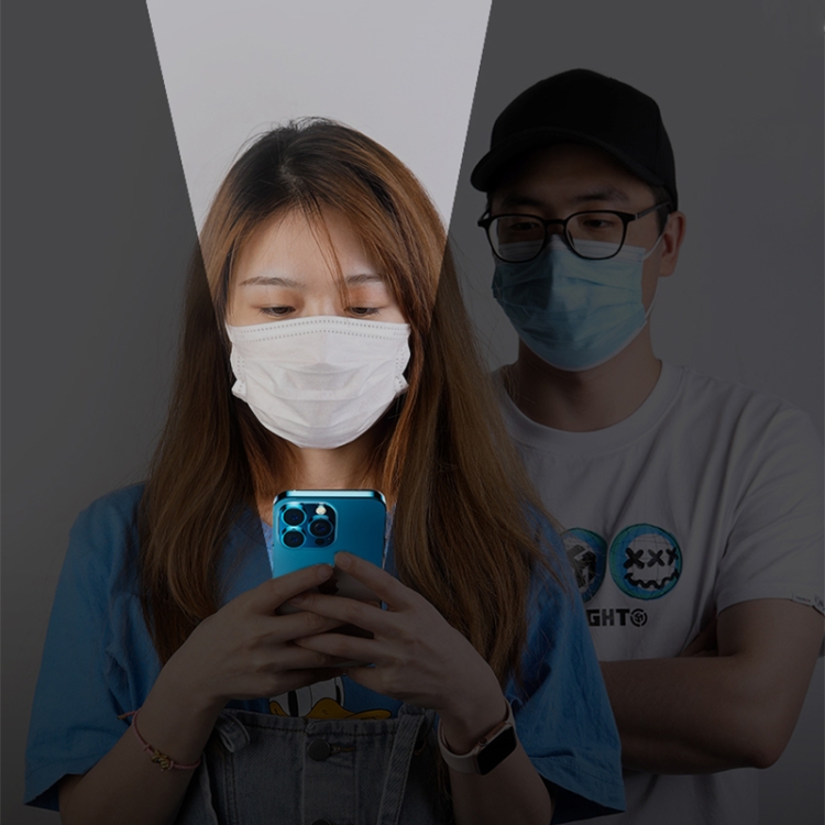 For iPhone 13 ROCK SPACE 0.33mm Full Screen 28 Degrees Anti-peeping Tempered Glass Film For iPhone 13 ROCK SPACE 0.33mm Full Screen 28 Degrees Anti-peeping Tempered Glass Film