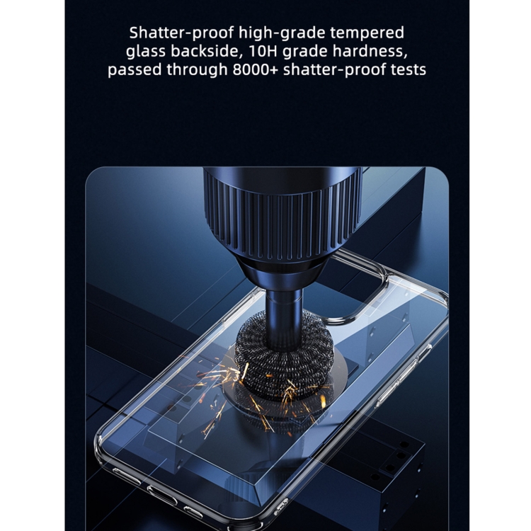 For iPhone 13 mini USAMS US-BH760 Glass + TPU Case (Transparent) For iPhone 13 mini USAMS US-BH760 Glass + TPU Case (Transparent)