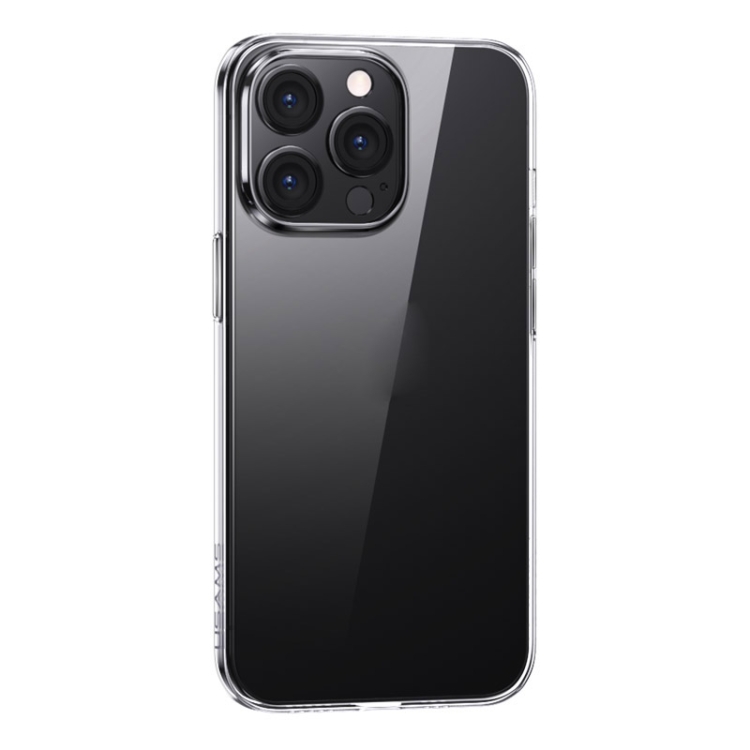 For iPhone 13 mini USAMS US-BH764 Primary Series Shockproof Transparent TPU Protective Case For iPhone 13 mini USAMS US-BH764 Primary Series Shockproof Transparent TPU Protective Case