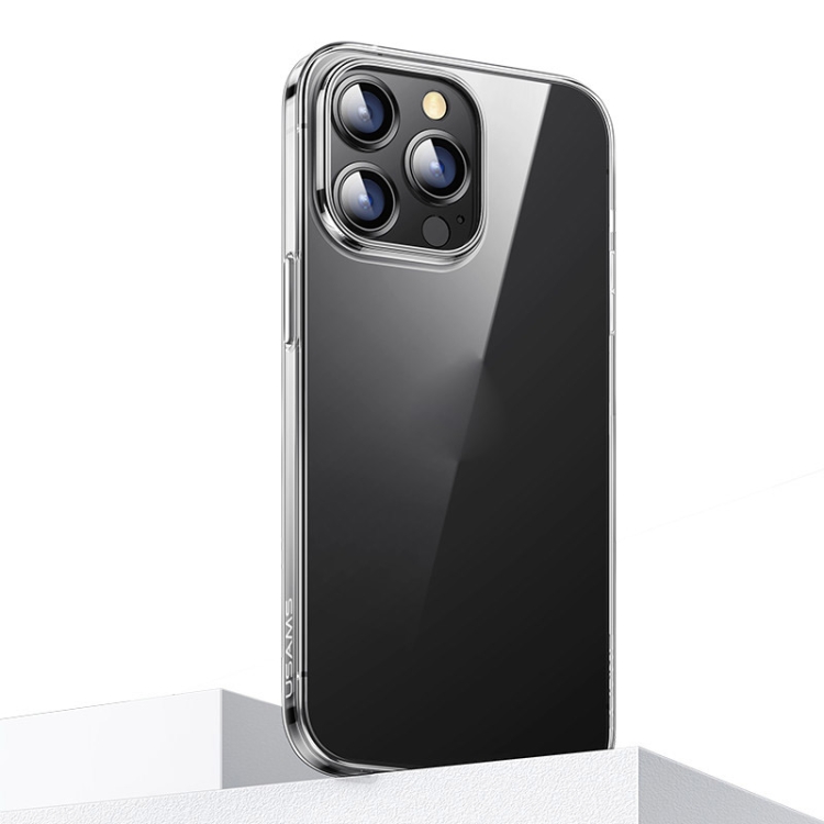 For iPhone 13 mini USAMS US-BH764 Primary Series Shockproof Transparent TPU Protective Case For iPhone 13 mini USAMS US-BH764 Primary Series Shockproof Transparent TPU Protective Case