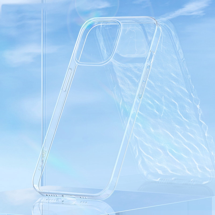 For iPhone 13 mini USAMS US-BH764 Primary Series Shockproof Transparent TPU Protective Case For iPhone 13 mini USAMS US-BH764 Primary Series Shockproof Transparent TPU Protective Case