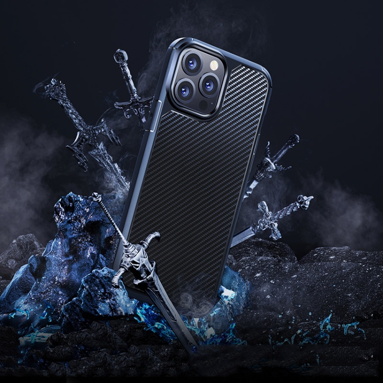 For iPhone 13 Pro Max USAMS US-BH775 Armour Series Shockproof PC Matte Protective Case (Black) For iPhone 13 Pro Max USAMS US-BH775 Armour Series Shockproof PC Matte Protective Case (Black)