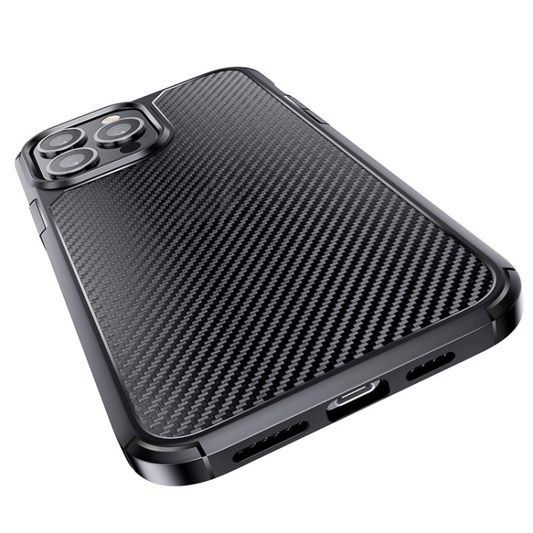 For iPhone 13 Pro Max USAMS US-BH775 Armour Series Shockproof PC Matte Protective Case (Black) For iPhone 13 Pro Max USAMS US-BH775 Armour Series Shockproof PC Matte Protective Case (Black)