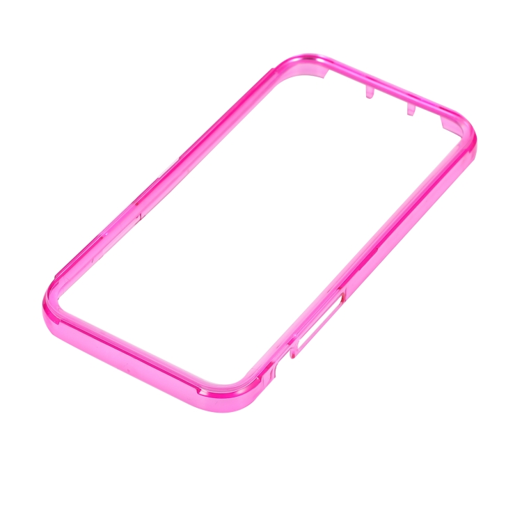 For iPhone 12 Sliding Camera Cover Design Shockproof TPU Frame + Clear PC Case(Rose Red)