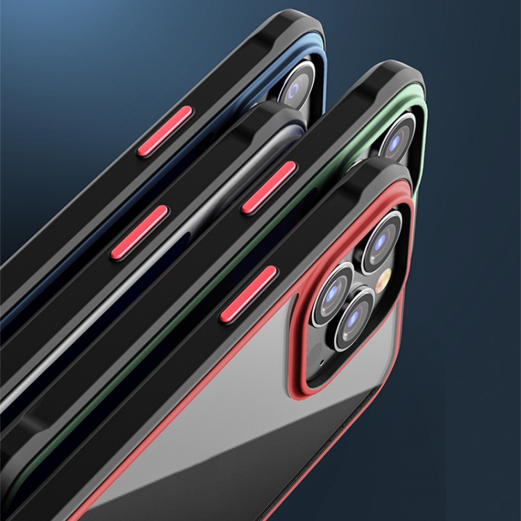 For iPhone 13 mini Beautiful Color TPU + Clear PC Four-corner All-inclusive Shockproof Case (Blue) For iPhone 13 mini Beautiful Color TPU + Clear PC Four-corner All-inclusive Shockproof Case (Blue)