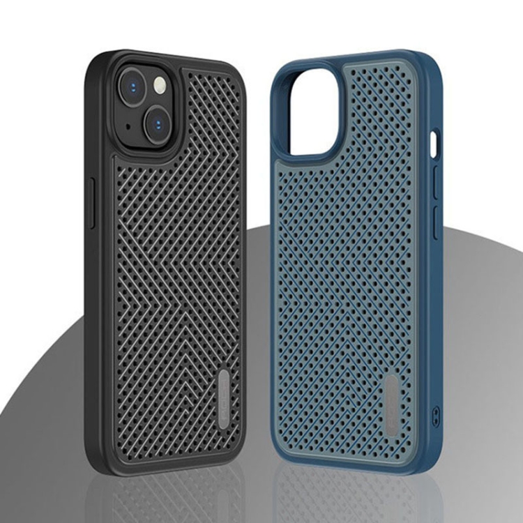 For iPhone 13 Pro ROCK Graphene Heat Dissipation Ultra-thin TPU Case (Black)