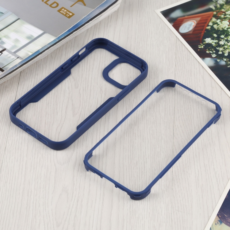 For iPhone 13 mini Acrylic + TPU 360 Degrees Full Coverage Shockproof Protective Case (Blue) For iPhone 13 mini Acrylic + TPU 360 Degrees Full Coverage Shockproof Protective Case (Blue)