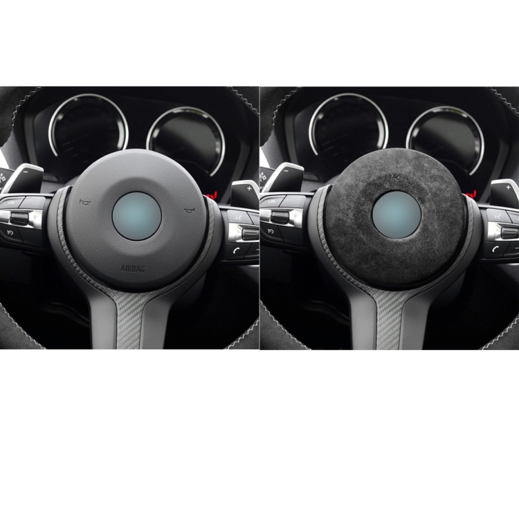 VDARK Kompatibel mit BMW Zubehör Teile Lenkrad Logo Caps Abdeckungen  Abziehbilder Lenkrad Dekoration Ersatz für BMW