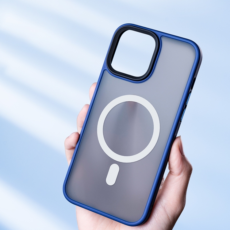For iPhone 13 mini Benks Froested Skin Feeling Magnetic Shockproof Protective Case (Blue) For iPhone 13 mini Benks Froested Skin Feeling Magnetic Shockproof Protective Case (Blue)