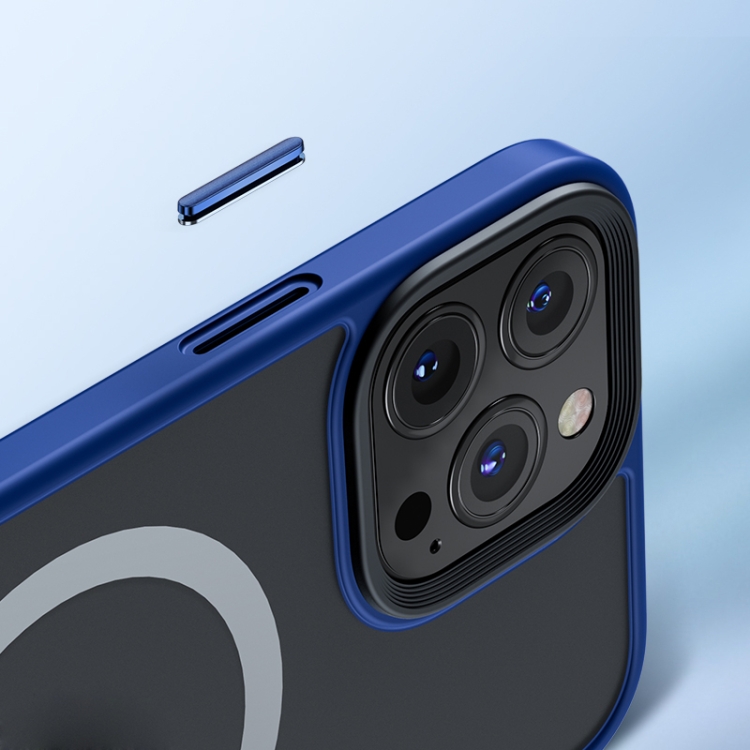 For iPhone 13 mini Benks Froested Skin Feeling Magnetic Shockproof Protective Case (Blue) For iPhone 13 mini Benks Froested Skin Feeling Magnetic Shockproof Protective Case (Blue)