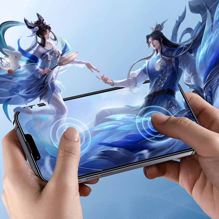 For iPhone 13 Pro Max Benks V PRO Anti-peeping Explosion-proof Full Screen Tempered Glass Film 