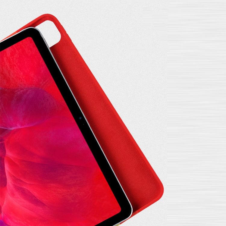 For iPad Pro 12.9 inch 2020 Rainbow Liquid Silicone + PC Shockproof Protective Tablet Case For iPad Pro 12.9 inch 2020 Rainbow Liquid Silicone + PC Shockproof Protective Tablet Case