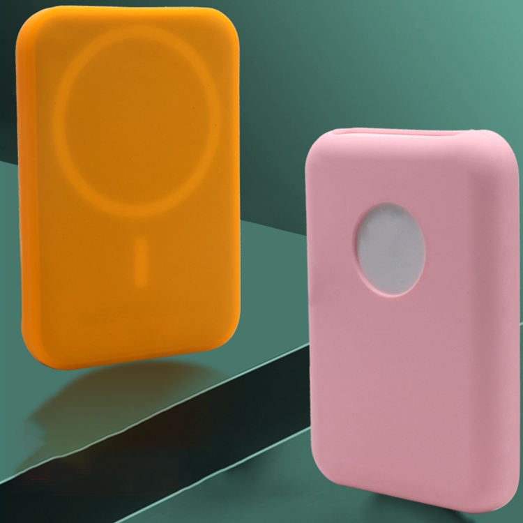 Ultra-Thin Magsafing Silicone Case for Magsafe Battery Pack(Fluorescent Pink) Ultra-Thin Magsafing Silicone Case for Magsafe Battery Pack(Fluorescent Pink)