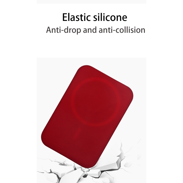 Ultra-Thin Magsafing Silicone Case for Magsafe Battery Pack(Fluorescent Pink) Ultra-Thin Magsafing Silicone Case for Magsafe Battery Pack(Fluorescent Pink)